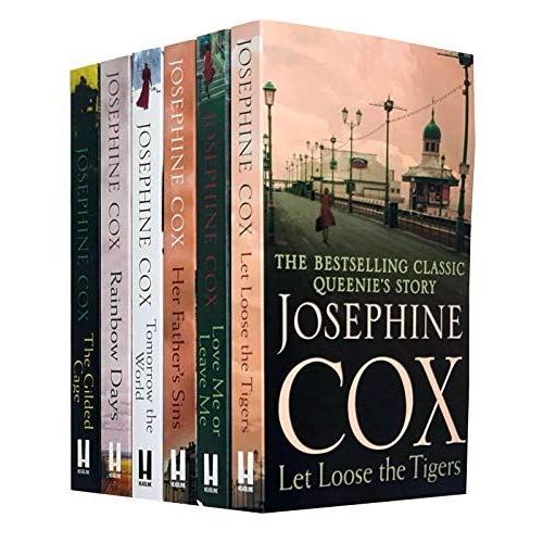 Josephine Cox 6 Books Collection Set Rainbow Days,Gilded Cage,Tomorrow The World