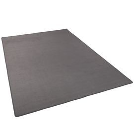 Snapstyle Carla - Tapis Basic Velours Anthracite 100x100 Cm