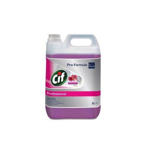 Nettoyant liquide multisurface CIF Pro Formula Oxy-gel orchidées 5L