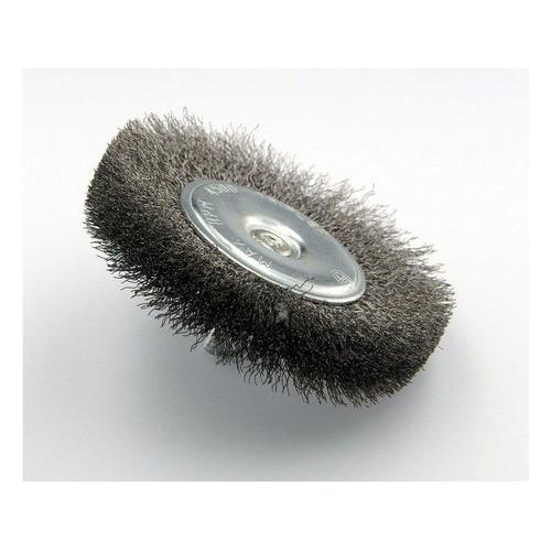 Brosse Circulaire 75 Episseur 12 Fil Acier Ondule 0.25