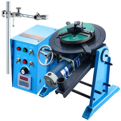 Positionneur de Soudage Rotatif 50 kg-VEVOR-Mandrin de Tour à 3 Mâchoires 315 mm Support de Torche-Couper, Meuler, Assembler