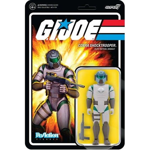 Super7 - G.I. Joe Reaction Figures Wave 2 - Shocktrooper Rifle B [] Action Fi