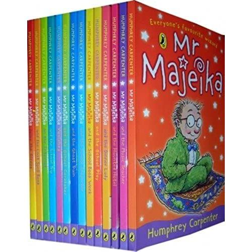 Mr Majeika Collection 14 Books Set Rrp:£69.86(Mr Majeika,The School Trip,Mr Majeika And The Lost Spell Book,The Ghost Train, The Dinner Lady, The School Caretaker, The Music Teacher, The Haunted Hotel