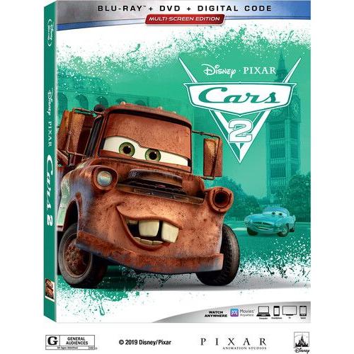 Cars 2 [Ultra Hd] With Blu-Ray, 4k Mastering, Ac-3/Dolby Digital, Digital Cop