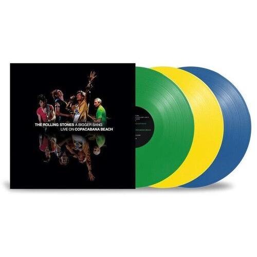 The Rolling Stones - A Bigger Bang Live On Copacabana Beach [Vinyl] Colored Viny