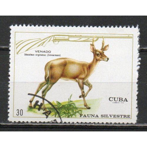 Timbre-Poste De Cuba