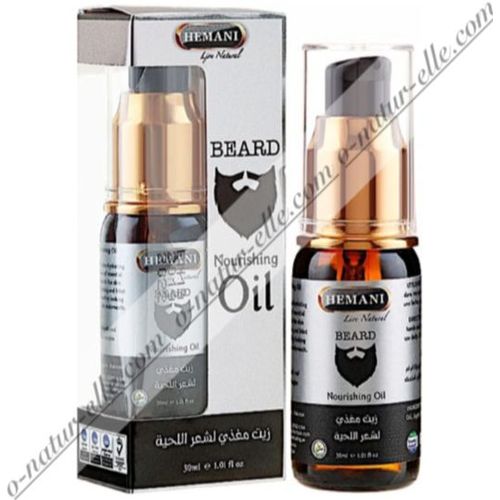 Huile À Barbe 100% Naturelle 8 Huiles Hemani 30ml Beard Oil Aceite De Barba 
