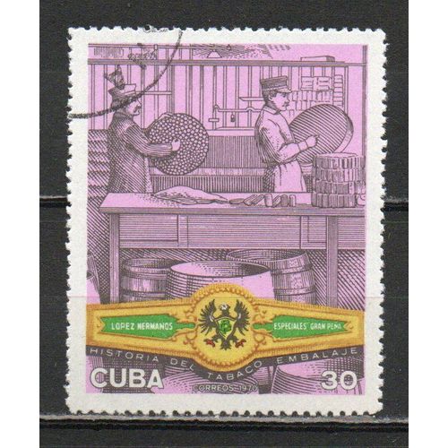 Timbre-Poste De Cuba