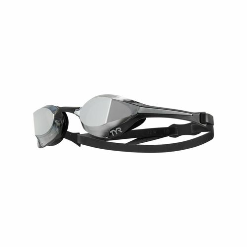 Lunettes De Natation Tyr Tracer-X Elite Mirrored Racing Goggles - Silver / Black
