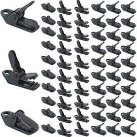 Clips De Bâche, Petits Clips De Support De Bâche De Type Clip, Clips D'auvent Coupe-Vent, Clips D'auvent De Camping, D'extérieur 100pcs