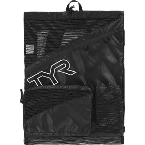 Sac Filet De Natation Tyr Elite Team 40l - Noir / Blanc