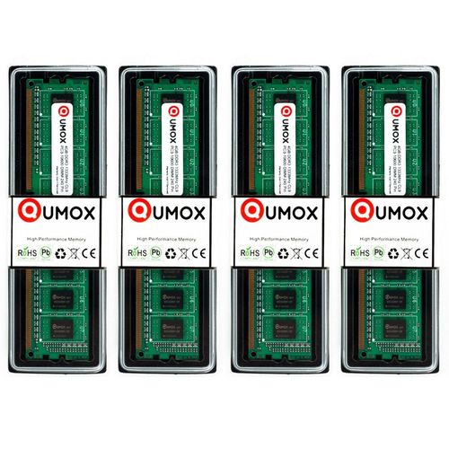 QUMOX 16 Go (4x 4Go) DDR3 1333 PC3-10600 (240 broches) DIMM pour ordinateur de bureau