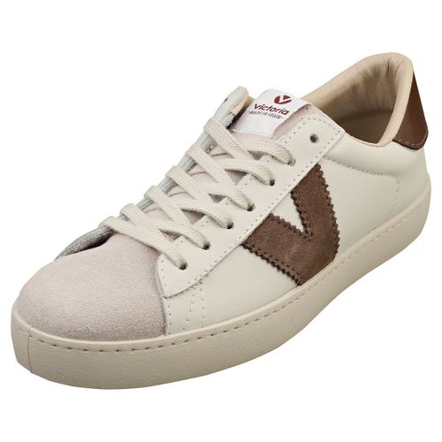 Victoria Berlin Baskets Blanc Marron