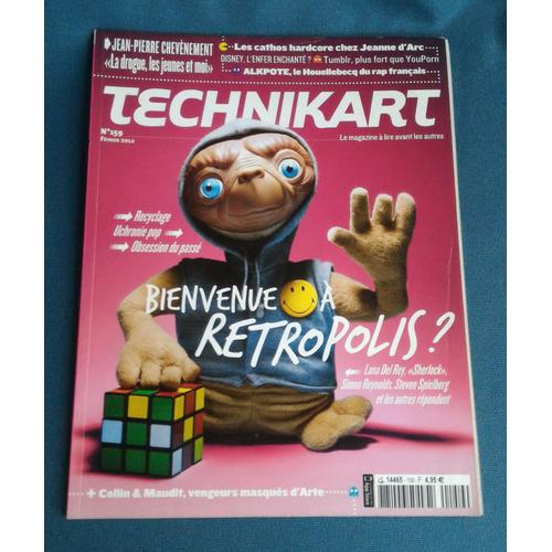 Technikart - Magazine N° 159 - Fevrier 2012 -Bienvenue A Retropolis