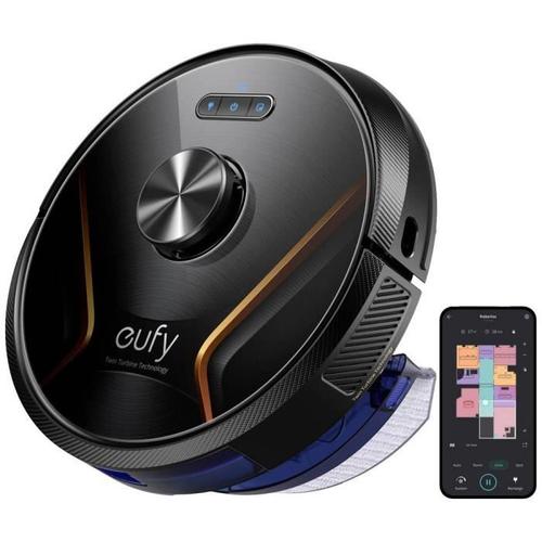 eufy RoboVac X8 Aspirateur robot noir compatible avec Alexa dAmazon, compatible avec Google Home, à commande vocale