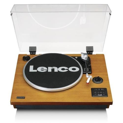 Lenco LS-55WA Wood platine vinyle avec encodeur MP3 intégré