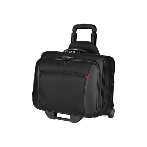 Wenger POTOMAC 2-Piece Business Set with Comp-U-Roller - Sacoche pour ordinateur portable - 17" - noir - avec 15.4" Laptop Case