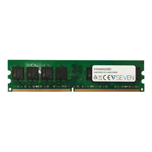 V7 - DDR2 - module - 2 Go - DIMM 240 broches - 800 MHz / PC2-6400 - mémoire sans tampon - non ECC