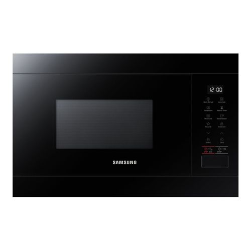 Samsung MS22T8254AB - Four micro-ondes monofonction - encastrable - 22 litres - 850 Watt - noir