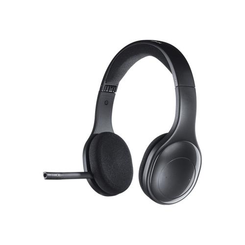 Logitech Wireless Headset H800 - Micro-casque - sur-oreille - 2,4 GHz - sans fil