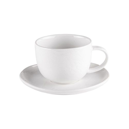 Tasse Et Sous-Tasse À Thé Ecume 22 Cl (Lot De 6)