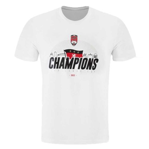 Tshirt Homme Lou Rugby Champion Challenge Cup Officiel Lyon