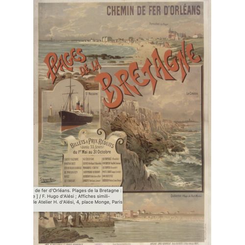 Affiche Bretagne