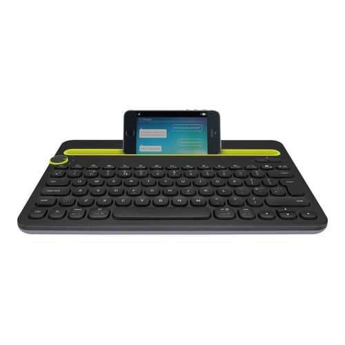 Logitech Multi-Device K480 - Clavier - Bluetooth - Espagnol - noir