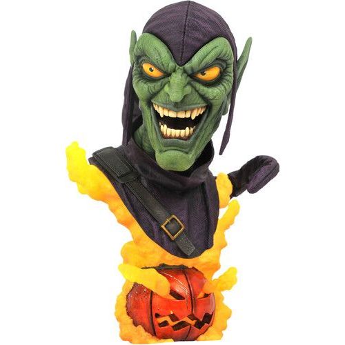 Diamond Select - Marvel Legends In 3d Green Goblin 1/2 Scale Bust [] Statue,