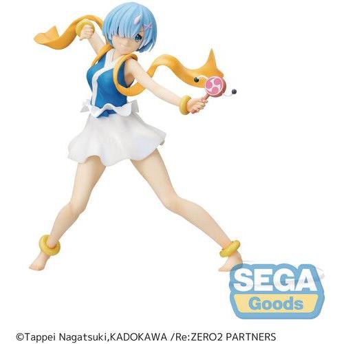 Sega - Re Zero Starting Life Rem Wind God Spm Figure [] Figure, Collectible