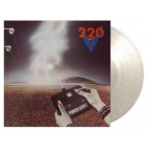 220 Volts - Power Games - Limited 180-Gram Crystal Clear & White Marble Colored