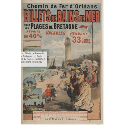 Affiche Bretagne