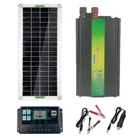 Kit de chargeur de batterie de panneau solaire 30W 220V pour