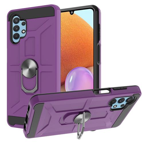 Coque Samsung Galaxy S21 Plus 5g Avec Support Antichoc Protection Housse Étui Samsung Galaxy S21 Plus 5g -Violet