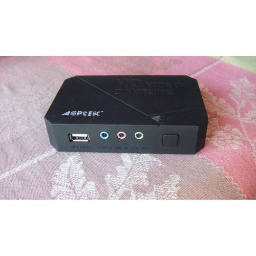 HD VIDEO GAME CAPTURE AGPTEK 1080P (PC inutile) VG0020