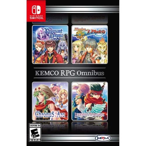 Kemco Rpg Omnibus 4 Dans 1 Nintendo Switch Game (Ntsc)