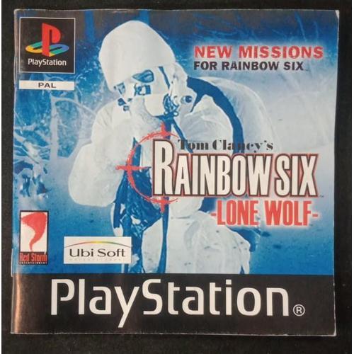 Rainbow Six Lone Wolf - Notice Officielle - Sony Playstation - Ps1