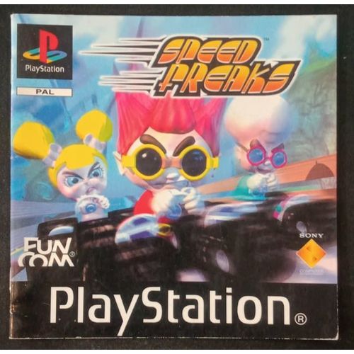 Speed Freaks - Notice Officielle - Sony Playstation - Ps1