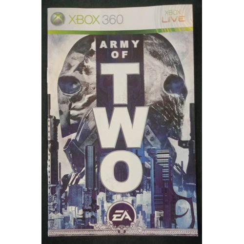 Army Of Two - Notice Officielle - Microsoft Xbox 360