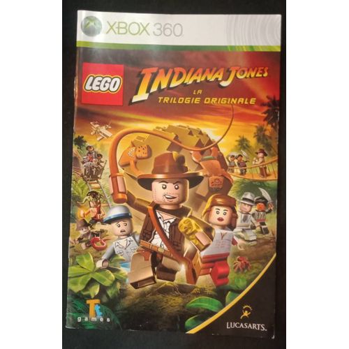 Lego Indiana Jones La Trilogie Originale - Notice Officielle - Microsoft Xbox 360