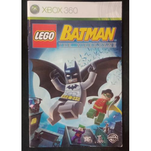 Lego Batman The Video Game - Notice Officielle - Microsoft Xbox 360
