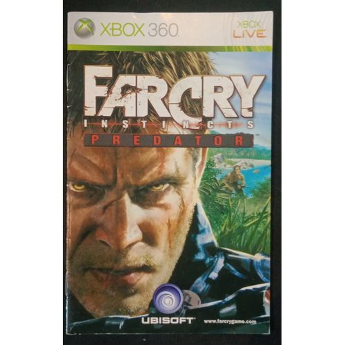Far Cry Instincts Predator - Notice Officielle - Microsoft Xbox 360