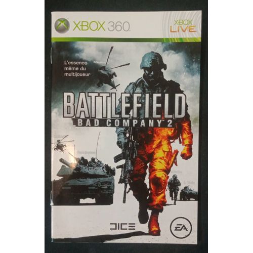 Battlefield Bad Compagny 2 - Notice Officielle - Microsoft Xbox 360