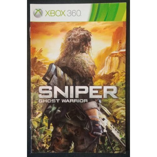 Sniper Ghost Warrior - Notice Officielle - Microsoft Xbox 360