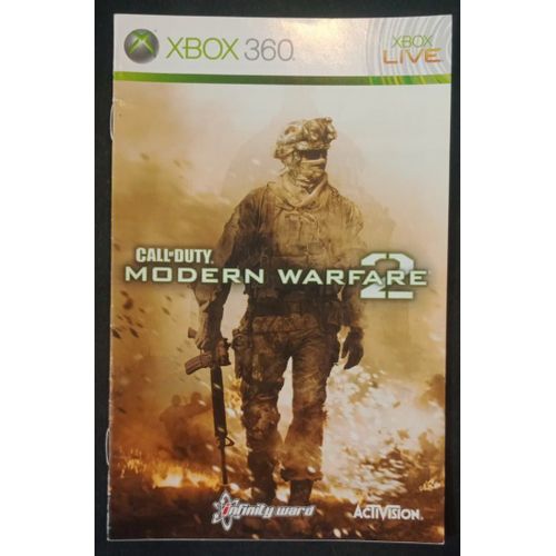Call Of Duty Mondern Warfare 2 - Notice Officielle - Microsoft Xbox 360