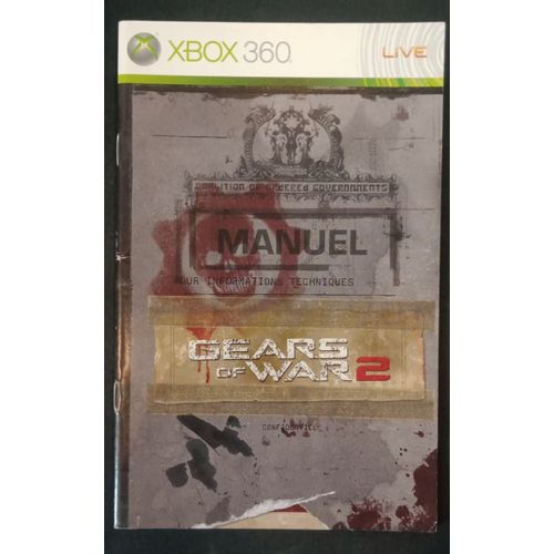 Gears Of War 2 - Notice Officielle - Microsoft Xbox 360