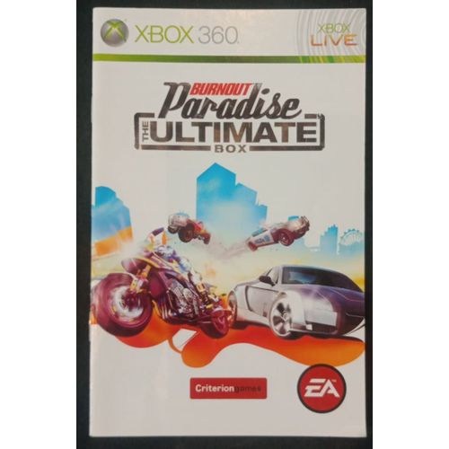 Burnout Paradise - The Ultimate Box - Notice Officielle - Microsoft Xbox 360