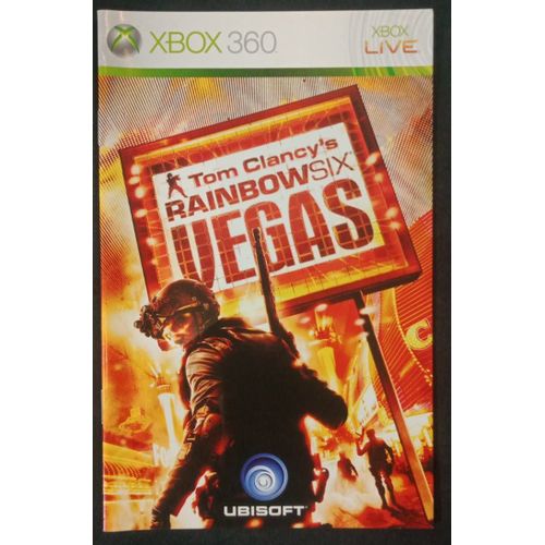 Rainbow Six Vegas - Notice Officielle - Microsoft Xbox 360