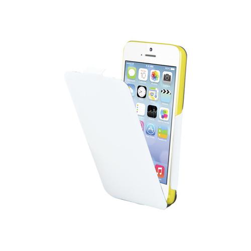 Muvit Iflip - Coque De Protection Pour Téléphone Portable - Blanc