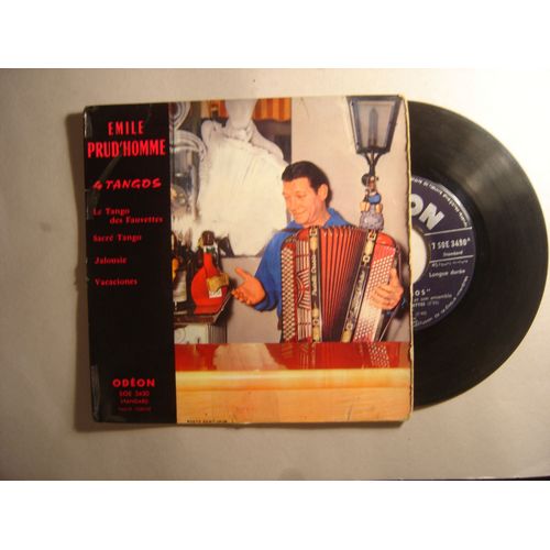 Emile Prud'homme 4 Tangos! 45 Tours